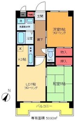 サンライズ・タケダの物件間取画像